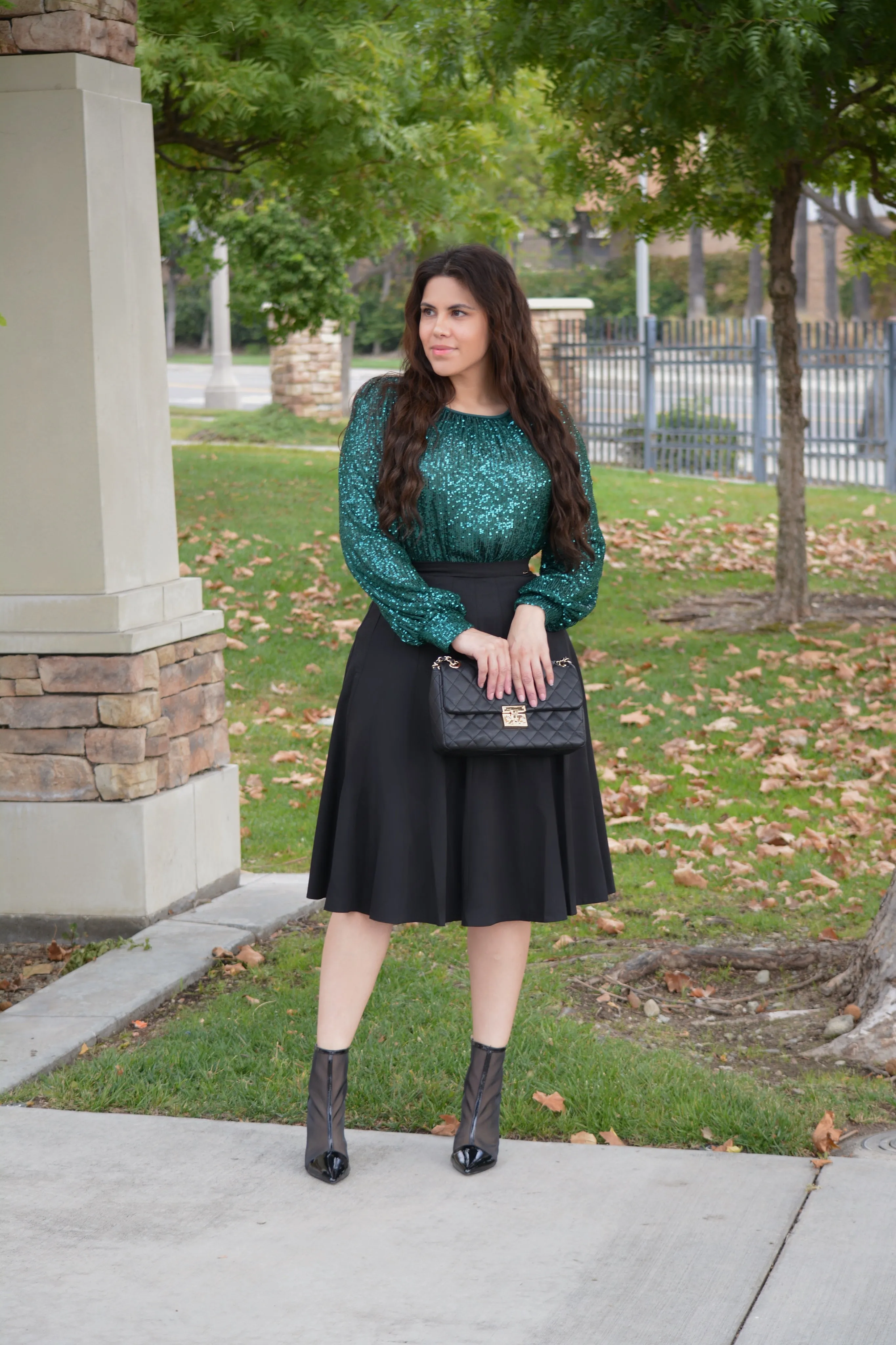 Jay Black Full Skirt