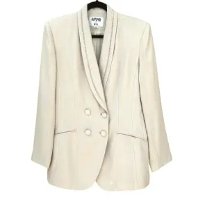 Kasper For ASL Vintage Women's Double Breasted Shawl Lapel Suit Jacket Blazer