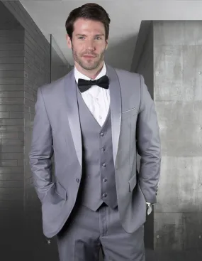 STATEMENT CLOTHING | TUX-SH-GREY-GREY